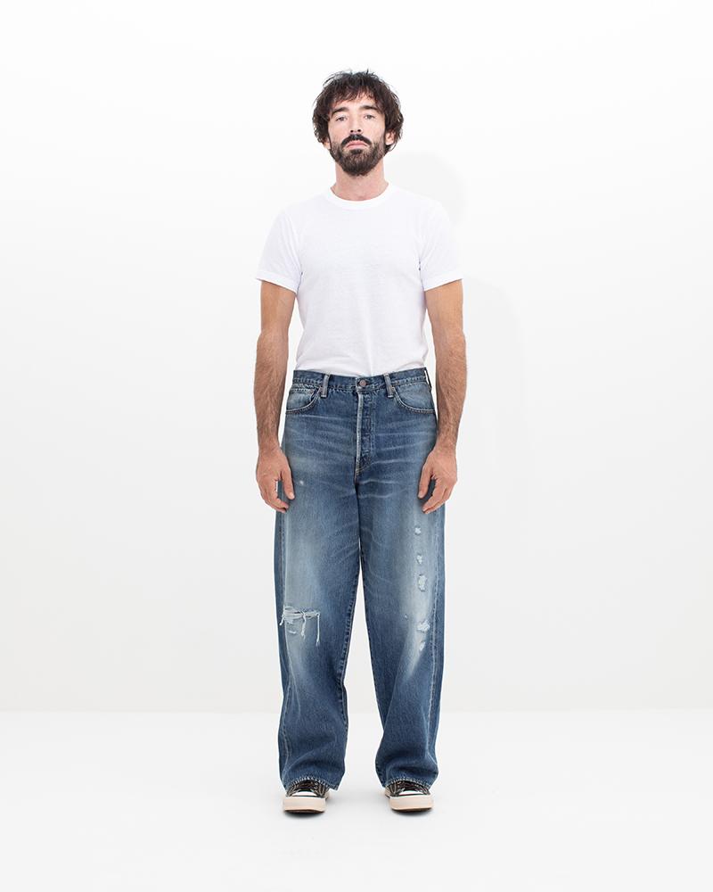 W32／VISVIM social sculpture demim 03R SOCIAL SCULPTURE 03 UNWASHED | Visvim Official North